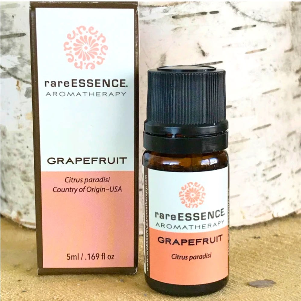 NIB rareESSENCE Aromatherapy Grapefruit Essential Oil , 5ml